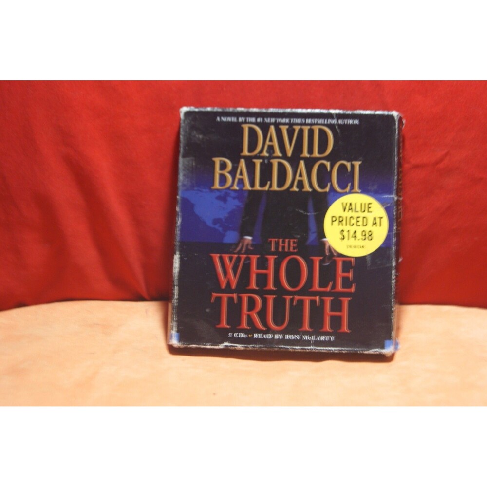 The Whole Truth by David Baldacci 5 CD's 2008 Abridged Audio Book by Ron McLarty